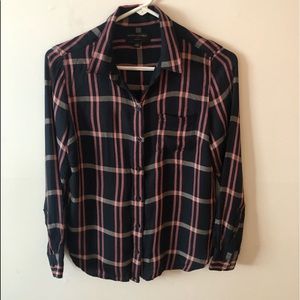 Banana Republic plaid shirt